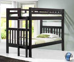 Keystone espresso stairway twin/full bunk bed with. Naples Espresso Twin Twin Bunk Bed Kimbrell S Furniture
