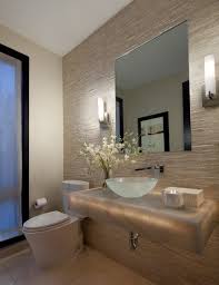 20 Amazing Textured Wallpaper Ideas Modern Powder Rooms Powder Room Design Modern Bathroom