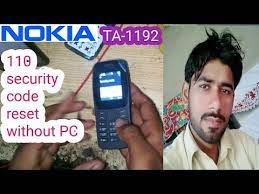 The default security code is 12345 for most nokia phones. Nokia 110 Ta 1192 Security Code Reset Nokia Ta 1192 Master Reset Code Security Code Reset Without Pc Youtube
