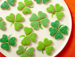 Drizzle sugar mixture over cooled cookies. Irish Heart Shamrock Cookies Tara Teaspoon