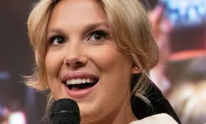 Sadie Stanley Stuns in String Bikini and Fishnet