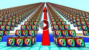 · drag and drop or copy and paste . Minecraft Extreme Spiral Lucky Block Staircase Lucky Block Mod Modded Mini Game