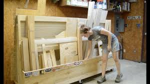 This 15 drawers rolling storage cart has 15 drawer rolling storage carts includes 5 big drawers and 10 small drawers which provide ample space for you to store stuff by different categories. Rolling Lumber Rack Youtube