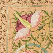 morris co embroidery at christie s in london hali embroidery arts and crafts movement english art