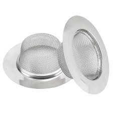 Us 2 pcs kitchen sink drain strainer handle stainless steel mesh basket filter. 2pcs Kitchen Sink Drain Strainer Stainless Steel Anti Clogging Mesh Drain Stopper With Rim 4 5 Inch Bathroom Silver Tone Overstock 31429044