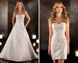 Transformable Wedding Dress Wedding Dresses Convertible Wedding Dresses Short Wedding Dress