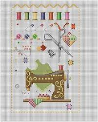Sewing machine and dress form patterns! 35 Cross Stitch Still Life Ideas Cross Stitch Stitch Cross Stitch Patterns