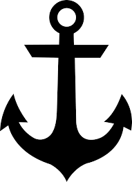 5 kilometer vom haus entfernt) bietet ihnen die möglichkeit, unterschiedliche papiererzeugungsgenerationen zu erleben: Black Anchor Silhouette Free Clip Art Buch Faltmuster Clipart Kostenlos Clipart