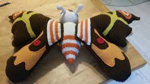 Crochet Mothra Amigurumi