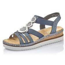 Sie suchen den besten sale? Sandales Nu Pieds 679l4 Femme Rieker 679l4 Bleu Cdiscount Chaussures