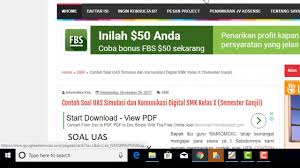 Contoh soal dan jawaban simulasi digital smkcontoh file soal uts lengkap kelas 1 6 sd mi semua mata pelajaran 2016 2017 berikut ini adalah kumpulan dari berbagi sumber tentang contoh soal logika algoritma simulasi dan komunikasi digitak dan. Contoh Soal Uts Simulasi Dan Komunikasi Digital Smk Kelas X Semester 1 Kita Informatika