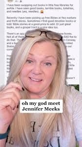 Jennifer Meeks's Instagram, Twitter & Facebook