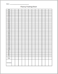 Iheartliteracy Friday Freebie Fluency Tracking Sheets