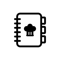 Noun Project Book Icons Recipe Book Nouns