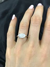East West 2 00 Ct Marquise Engagement Ring Yellow Gold Platinum Claw Set Engagement Rings Marquise Ring Designs Marquise Engagement Ring Yellow Gold