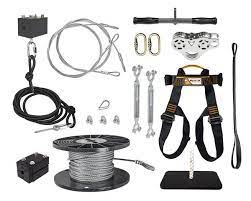 How To Build Your Own Backyard Zipline Total Playgrounds Zip Line Kits Zip Line Backyard Ziplining