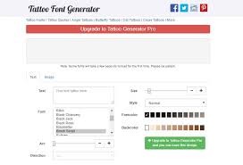 Pure text tattoos become more and more trendy these days since more and more people choose words, names, short quotes. 25 Best Online Font Generators 2021