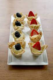 Love Your Mother Delicious Desserts Phyllo Cups Finger Foods Easy