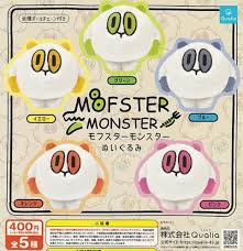 Amazon.co.jp: [Qualia] モフスターモンスターぬいぐるみ 全5種セット : おもちゃ