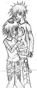 Top 20 anime coloring pages: Anime Coloring Pages Emo Coloring And Drawing