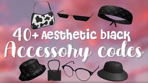 Maybe you would like to learn more about one of these? Aesthetic Black Accessory Codes Roblox Bloxburg Youtube