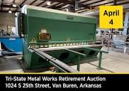 Tri-State Metal Works Retirement Auction — Blackmon Auctions