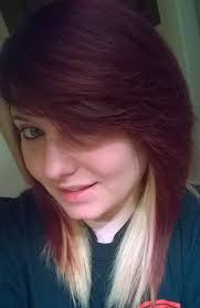 L'oreal Hi-color H12 Deep Auburn. Blonde underneath #virginsnow #manicpanic