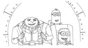 Gru And Minions Despicable Me Coloring Pages Minion Coloring Pages Minions Coloring Pages Coloring Pages