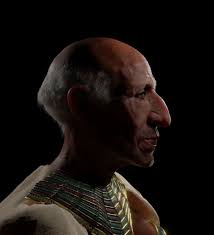 Curtis Durane - Pharaoh Ramesses II 1304 BC - 1214 BC Facial Reconstruction