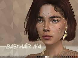 The more cas traits for sims & pets mod is the first important item for your inventory i'd like to mention since it adds cool cas traits for your toddler. The Sims Resource Mimilky Babyhair N4