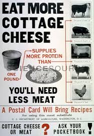 Bz3196 Wwi Slogan To Reduce Food Consumption Science Source Cottage Cheese Cottage Cheese Recipes Vintage Recipes