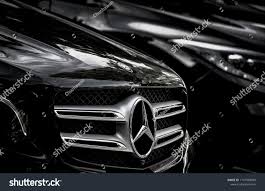 Bangkok Thailand August 01 2018 Mercedes Benz Sign Close Up Logo Black And White Tone Mercedes Benz Is A Global Mercedes Mercedes Slk Bangkok Thailand