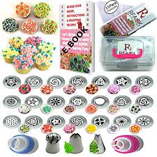 51pcs Russian Piping Tips Set With Storage Case 21 Numbered Easy To Use Icing Nozzles Pattern Chart E Book User Guide 2 Leaf 1 Ball Tip 2