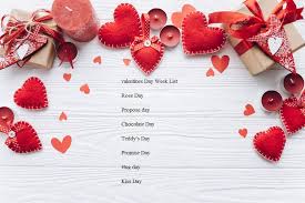 Find list of all valentine's week days names and dates, messages and quotes. Valentine S Day Week List Rose Day Hug Day Kiss Day And Other Telugu World