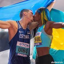 After winning 200m gold in london, after 200m silvers at the previous two games, felix is hungry for. Winners Unite Shaunae Miller Uibo Of Bahamas And Husband Maicel Uibo Of Estonia Celebrate Winning Silver At Black Girl Fitness World Athletics Shaunae Miller