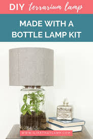 Bottle Lamp Kit Silver Make A Lamp Bottle Lamp Kit Bottle Lamp