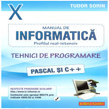 ¡rellena el siguiente formulario y nosotros encontraremos el mejor curso para ti! Manual De Informatica Pentru Clasa A X A Profil Real Intensiv Tehnici De Programare Pascal Si C Editura L S Info Mat 270 Pagini Emag Ro