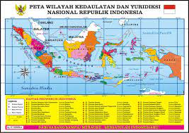 Peta Wilayah Kedaulatan Yuridiksi Nasional Ri Peta Indonesia Peta Dunia