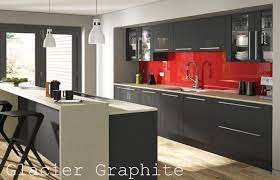 glacier acrylic high gloss kitchen kitchen and bedroom store cuisine moderne deco cuisine rouge cuisine rouge et gris