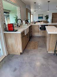 Each option has pros and cons. Concrete Floor Paint Colors Indoor And Outdoor Ideas With Photos