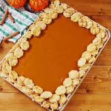 Sheet Pan Pumpkin Pie The Most Fall Dessert Ever Video Recipe Video Pumpkin Pie Bars Pumpkin Pie Food