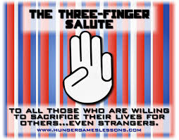 Hunger Games Lessons: Three-Finger Salute to Our Veterans