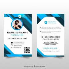 Choose from thousands of original templates for birthdays, parties, weddings, babies, holidays and more. 82 Customize Our Free Id Card Template Vector Free Download Maker With Id Card Template Vector Free Download Cards Design Templates