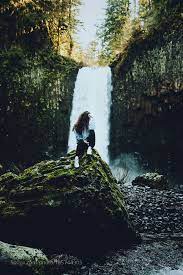 Untitled Waterfall Photography Photography Poses Women Waterfall Photo