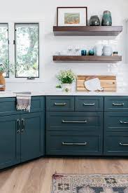 Laguna Beach Cottage Part 1 Interior Design Kitchen Teal Kitchen Cabinets Kitchen Interior