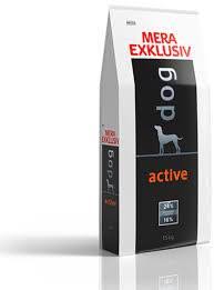 Just4pets Mera Exklusiv Active 15 Kg Complete Pet Food For Adult Dogs With Higher Energy Requirements Composition Mera Exklusiv Active Dog Food Maize Poultry Meat Meal 22 Wheat Animal Fat