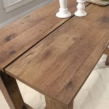 Boone Mountain Engineered Wood Counter Height Dining Table In Vintage Oak 427127