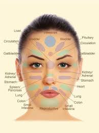 face reflexology chart face reflexology interesting