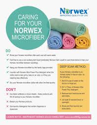 Caring For Your Microfiber Cloths Is Easy But There Are A Few Do 39 S And Dont 39 S To Follow So You Get The Most Life Norwex Microfiber Norwex Norwex Party