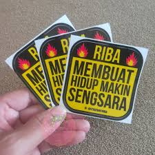 Maybe you would like to learn more about one of these? Stiker Motor Islam Riba Membuat Hidup Makin Sengsara Shopee Indonesia